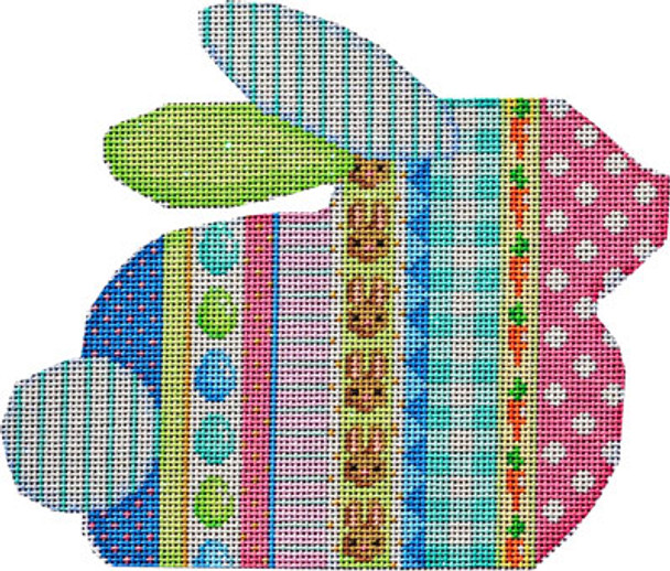 BR-802 Vertical Pattern Bunny 6.5x5.5 18 Mesh Associated Talents 