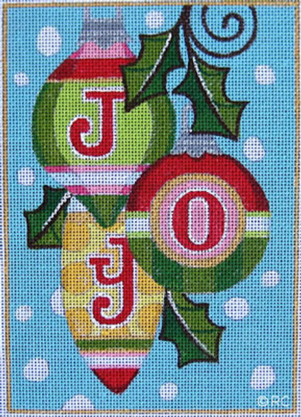 HO436 Raymond Crawford Designs 5 x 7, 18 Mesh JOY 