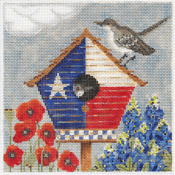 KCNTX18 Lonestar Birdhouse 6" x 6", 18 Mesh KELLY CLARK STUDIO, LLC