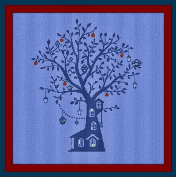 AAN390  Alessandra Adelaide Needleworks Albero dei Dolci Sogni (Tree of Sweet Dreams)