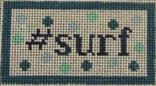 HT14 1.75 x 3.25  #Surf 18 Mesh Kristine Kingston Needlepoint Designs