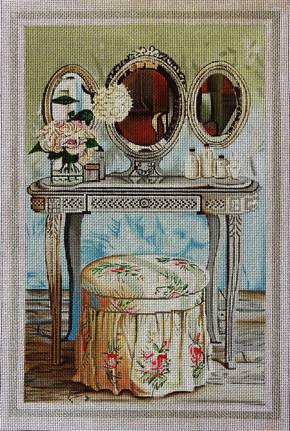 Home Decor 1070d Dressing table 9x14 18 Mesh Lani Enterprises