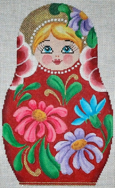 1099	A-Russian Nesting Doll-Floral- Large	9"h		 18  Mesh Tapestry Fair