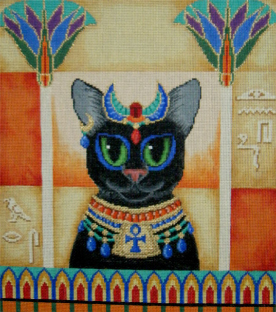 1082	Cleo's Cat	10x11.5	18  Mesh Tapestry Fair