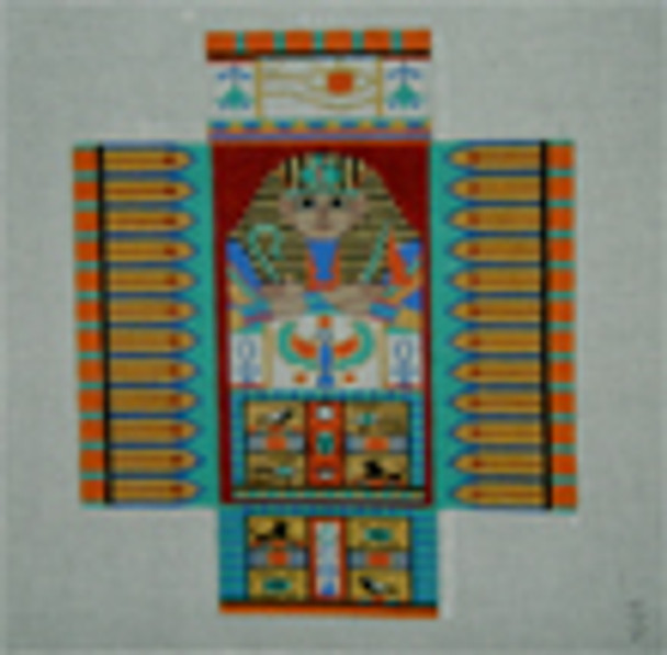 1081	King Tut Brick Cover 18  Mesh Tapestry Fair