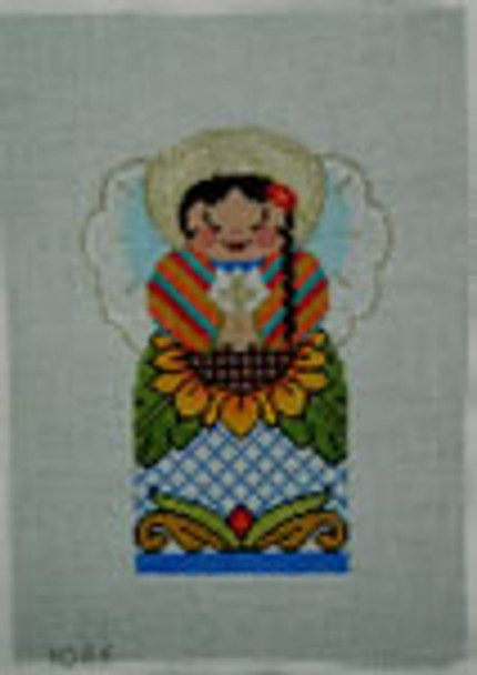 1064	Talavera Angel - Maria	6h	18  Mesh Tapestry Fair Shown Finished