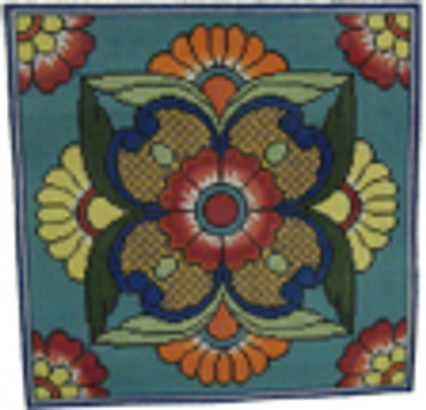 1048	Talavera Tile #1	8x8		18 Mesh Tapestry Fair