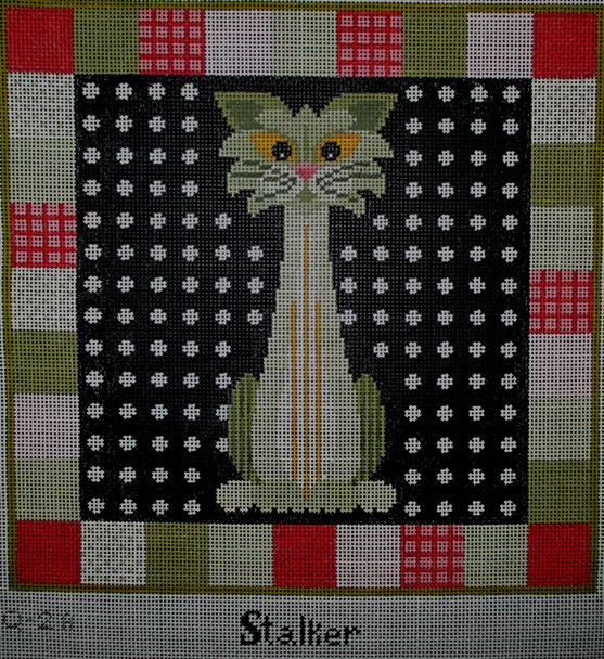 SQ2A Stalker	11 x 11	13 Mesh Helene Knott for STORY QUILTS