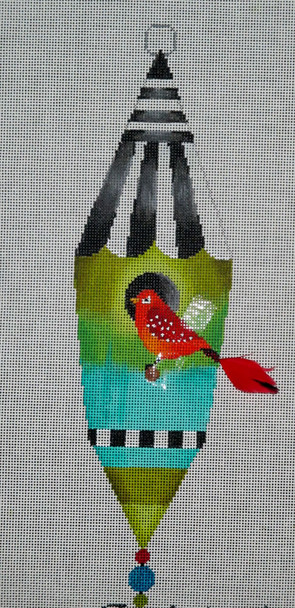 PS-5 C- For the Birds	3x12 18 Mesh Tapestry Fair PAT SCHEURICH DESIGNS