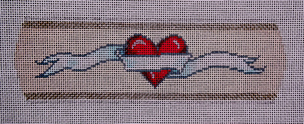 T-2	Heart & Banner Cuff	2x7   18 Mesh Tapestry Fair TATTOOZ