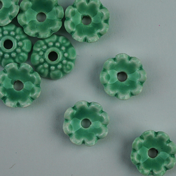 #FF-004 Rosette Seaform Fab Flower Bead Sundance Designs