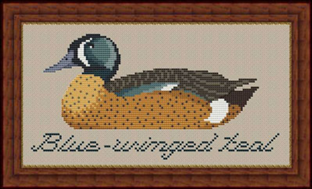 DC-01 Blue winged teal 22 w x 62 h Whispered by the Wind, LLC