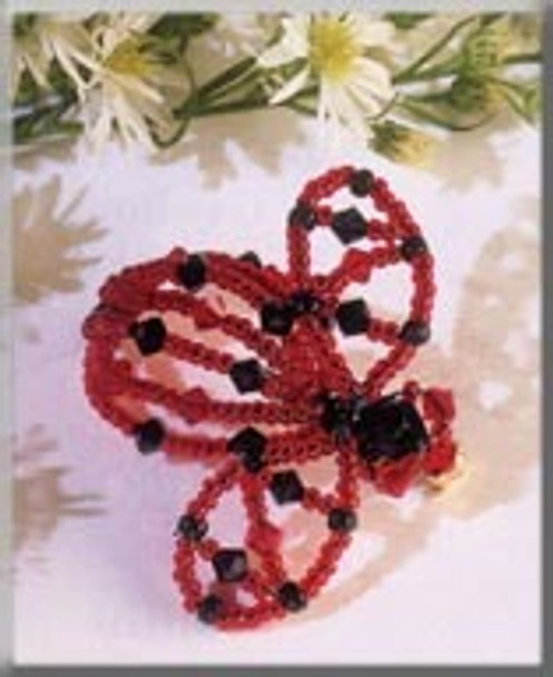 MHB3 Mill Hill Jewelry Kit Bug Pin Lori Ladybug (2003)