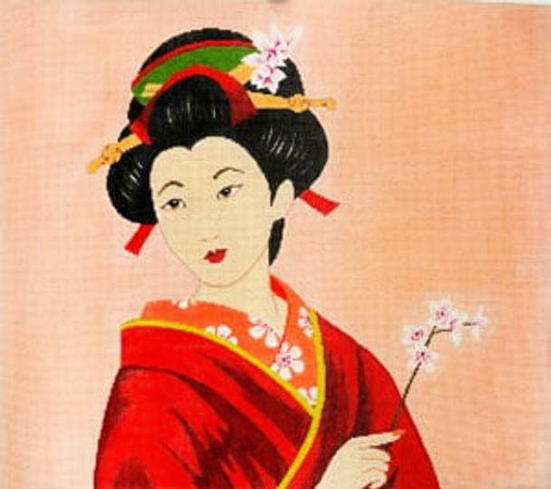 C-503a Geisha of Beauty 14 x 16 18 Mesh Meredith Collection