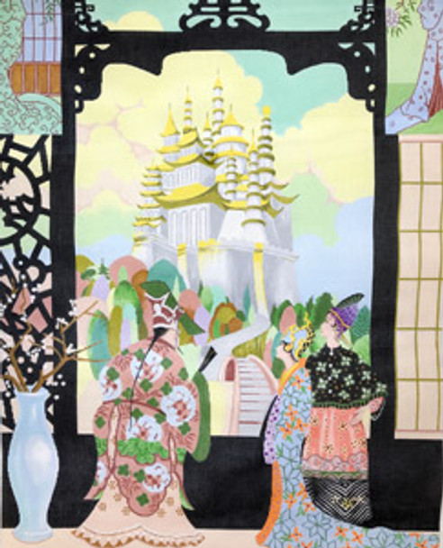 C-538 A Miraculous Surprise 24 x 30 18 Mesh Meredith Collection