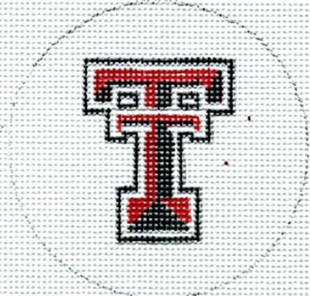 FL-104tt Flask - Texas Tech 3" Round 18 Mesh The Meredith Collection