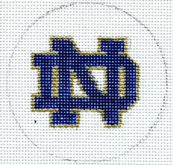 FL-104nd Flask - Notre Dame 3" Round 18 Mesh FLASK Meredith Collection