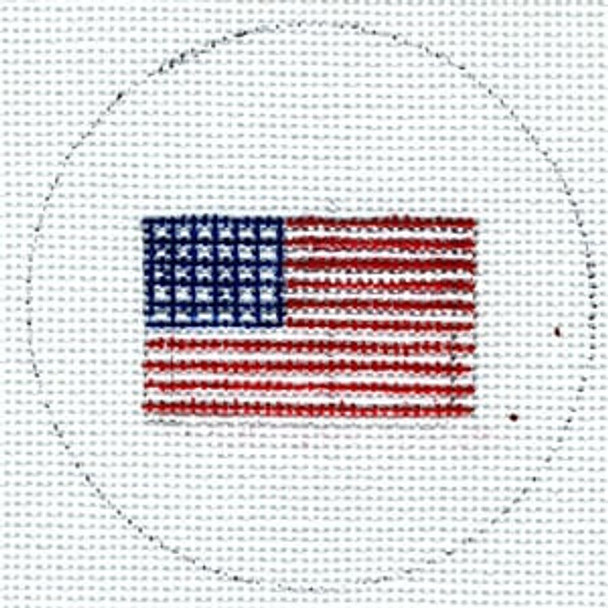 FL-113 Flask - USA Flag 18 Mesh The Meredith Collection