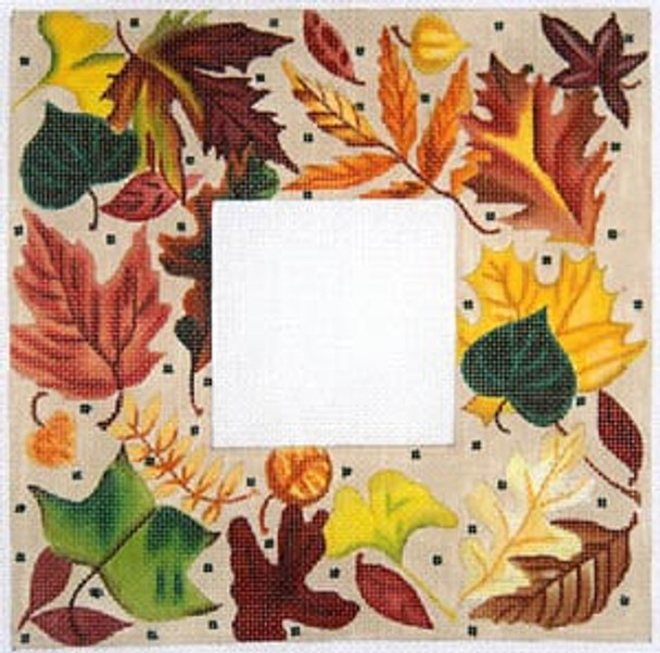 F-89 Autumn Leaves 4 x 4 18  Mesh FRAME Meredith Collection