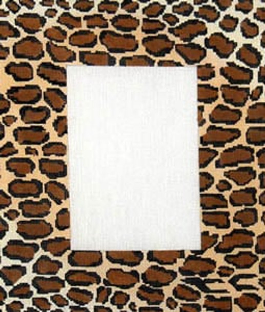 F-68a Leopard Skin 5 x 7 18 Mesh FRAME Meredith Collection