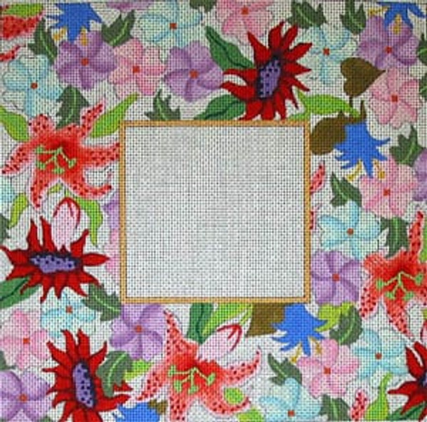 F-186 Spring Bouquet 4 x 4 18 Mesh FRAME Meredith Collection