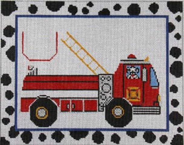 S-157 Tooth Fairy - Fire Truck 7 x 9 18 Mesh SIGN The Meredith Collection