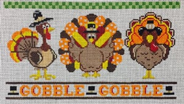 S-193t Gobble Gobble 6 1/2 x 12 13 Mesh SIGN The Meredith Collection