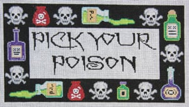 S-188 Pick Your Poison 6 x 15 18 Mesh SIGN The Meredith Collection