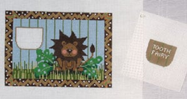 S-159 Tooth Fairy - Lion 5 x 7 18 Mesh SIGN The Meredith Collection