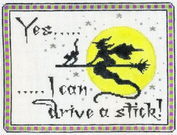 S-176 Yes…. I can drive a stick 6 x 8 18 Mesh SIGN The Meredith Collection