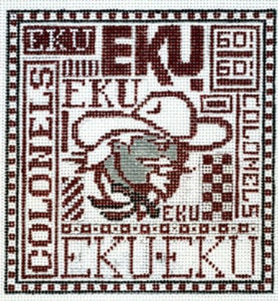 T-40e Eastern Kentucky University 4 1/2 x 5 18 Mesh The Meredith Collection