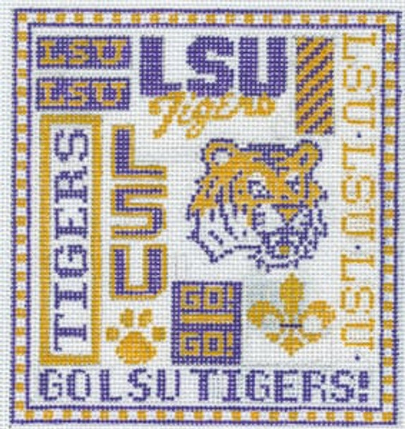 T-40Ls LSU 4 1/2 x 5 18 Mesh The Meredith Collection