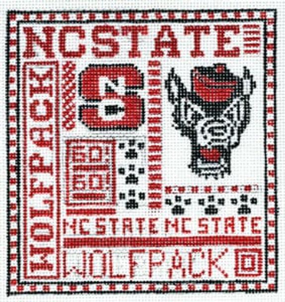 T-40ns North Carolina State 4 1/2 x 5 18 Mesh The Meredith Collection