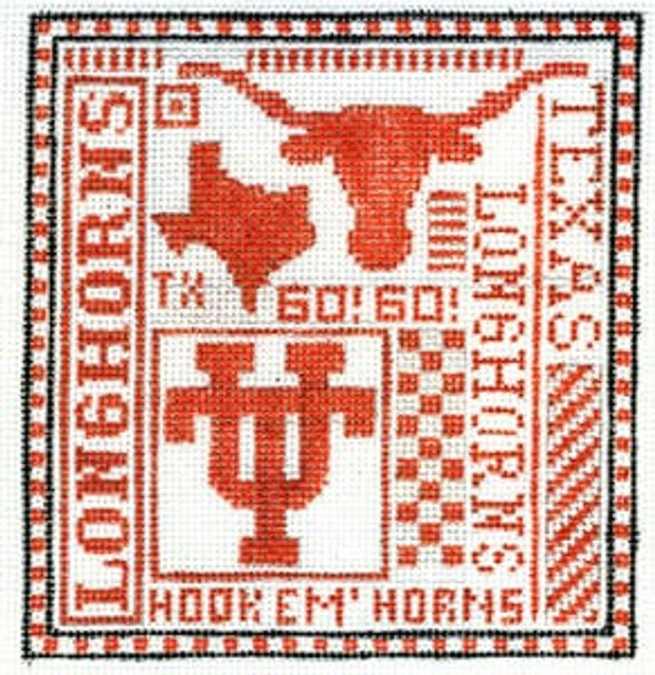 T-40t University of Texas 4 1/2 x 5 18 Mesh The Meredith Collection