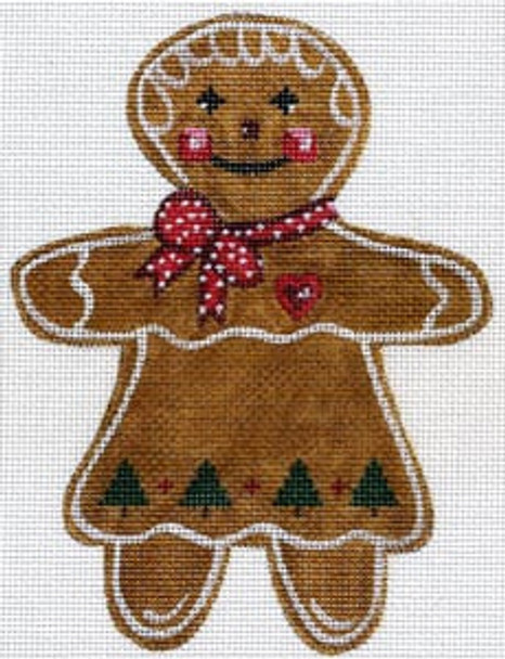 XO-29 Gingerbread Girl - Shaped 18 Mesh The Meredith Collection