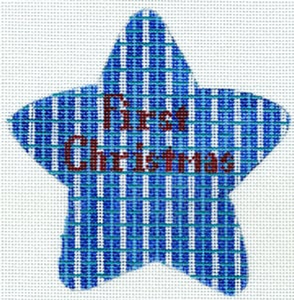 XO-102b First Christmas Star - Blue 18 Mesh The Meredith Collection