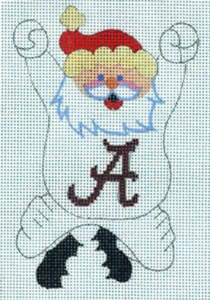 XO-110al Cheering Santa-University of Alabama 18 Mesh The Meredith Collection