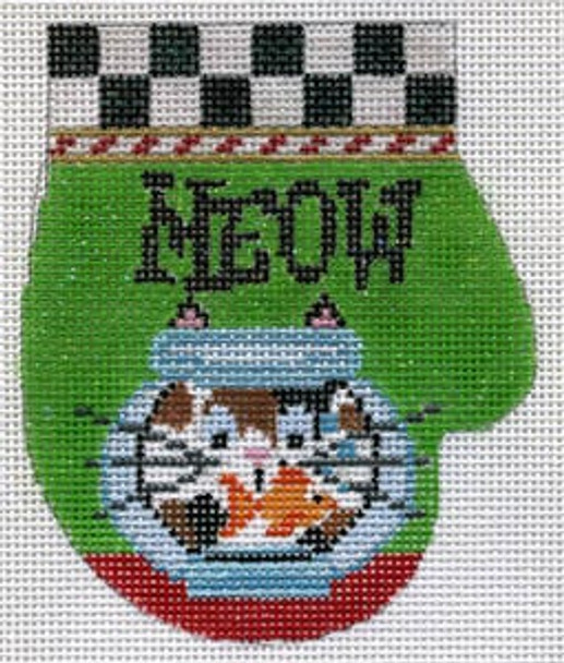 XO-146vv Fish Bowl Mitten- Cat 13 Mesh The Meredith Collection