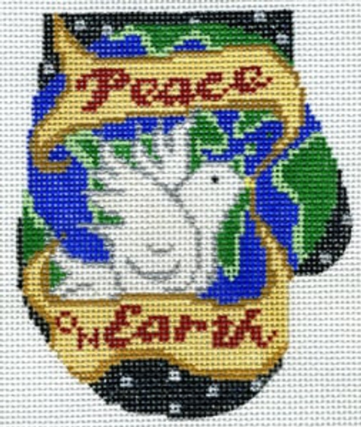 XO-146q Peace on Earth Dove 13 Mesh The Meredith Collection