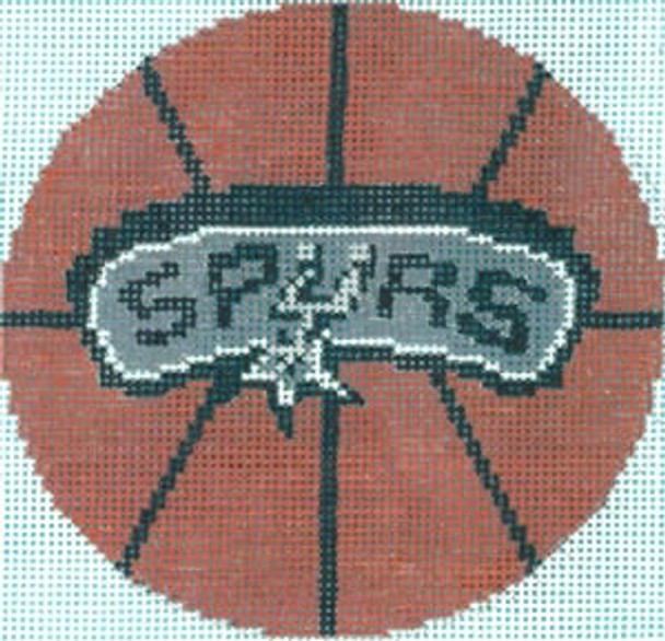 XO-150sp Basketball - San Antonio Spurs 4x4 18 Mesh The Meredith Collection