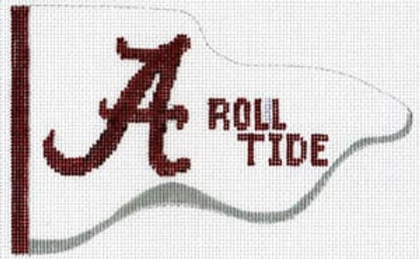 XO-152aL Pennant - University of Alabama 18 Mesh 6 1/4 inches by 4 inches The Meredith Collection