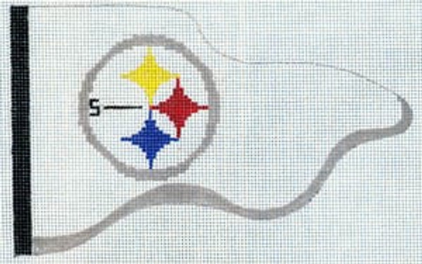 XO-152pi Pennant - Pittsburg Steelers 18 Mesh The Meredith Collection