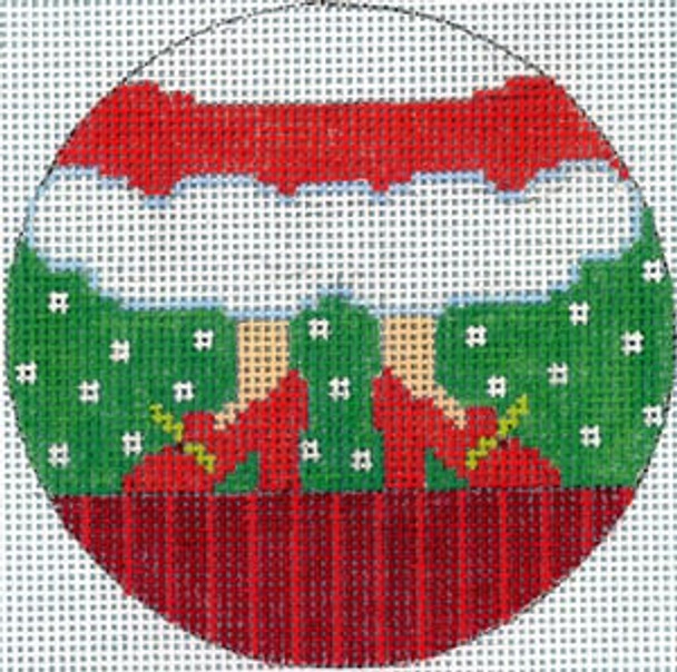 XO-174b Mrs. Claus Feet 5" Round 13 Mesh The Meredith Collection