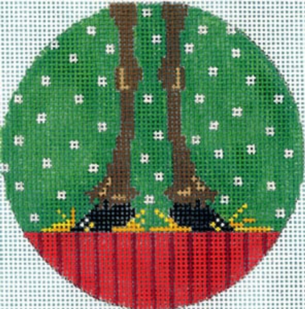 XO-174c Rudolph Hooves 5" Round 13 Mesh The Meredith Collection