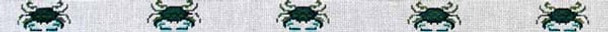 144b Crabs 1 1/8"18 Mesh Belt The Meredith Collection 38.5 inches