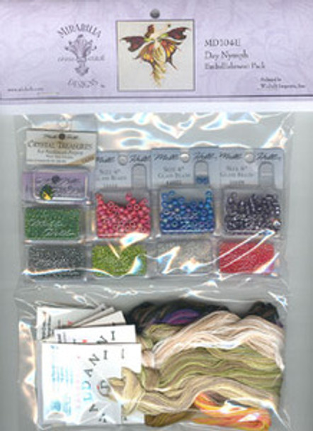 MD104E Mirabilia Designs Day Nymph  Embellishment Pack 09-2522 