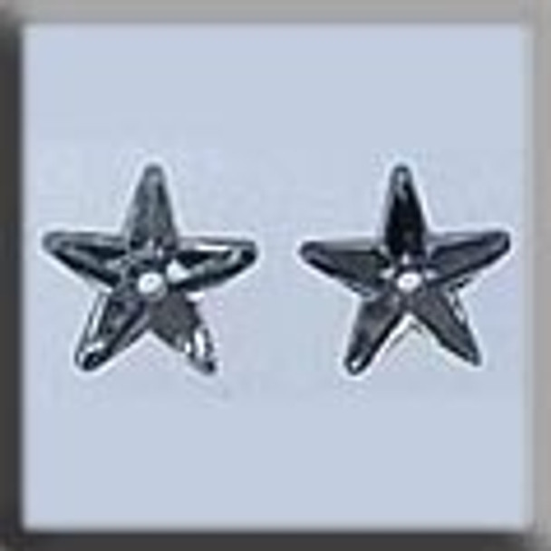 12165MH Mill Hill Glass Treasure Small 5 Pointed Star Crystal Bright