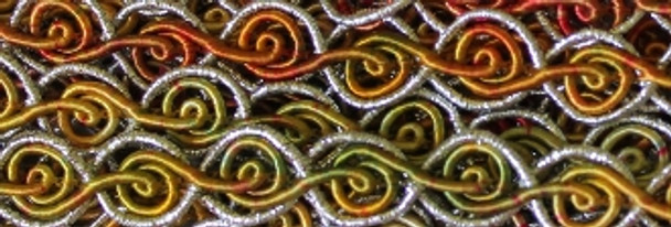 107 VanGogh Snail Trim (2.5 yd/pack) Painter's Thread