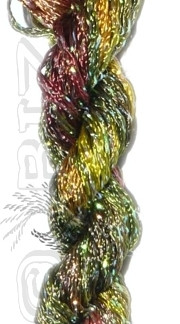 104 ClaudeM (Formerly Monet) Shimmer  Blend Ribbon Floss (10m skein) Painter's Thread