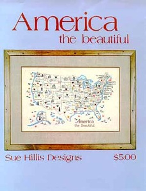America The Beautiful 406 x 243 Sue Hillis Designs 7491